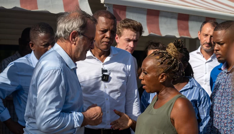 Visite du Ministre Jean-François CARENCO à Goyave